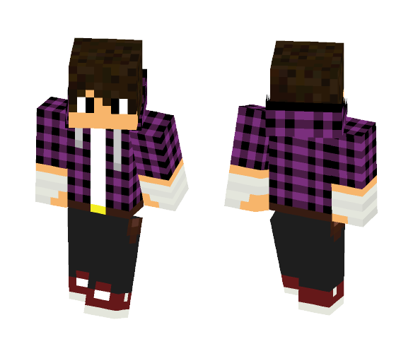 Purple maiky - Other Minecraft Skins - image 1