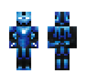 Iron man (blue edition) - Iron Man Minecraft Skins - image 2