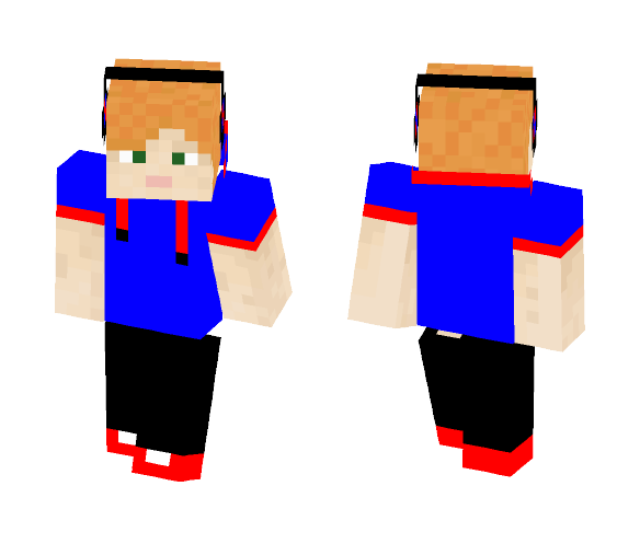 DJ Alex ( Default ) In Hoodie - Female Minecraft Skins - image 1