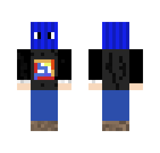 Bank Robber (Blue) - Male Minecraft Skins - image 2