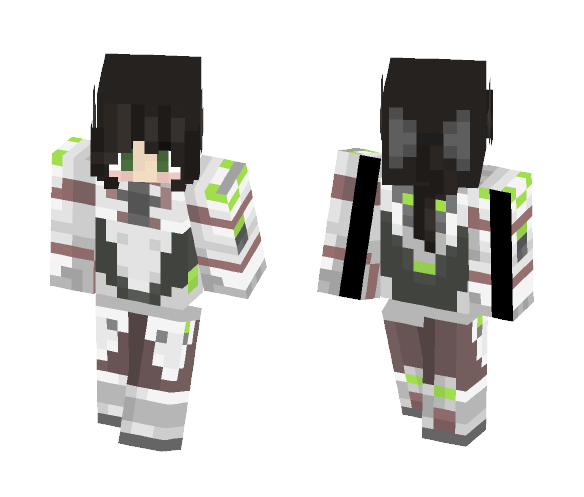 Download Free Ξ Genji - girl Ξ Skin for Minecraft image 1 Ξ Genji - girl Ξ - Girl Minecraft Skins - image 1