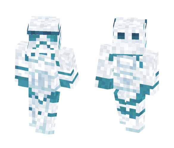 Storm Trooper Hologram STAR WARS - Male Minecraft Skins - image 1