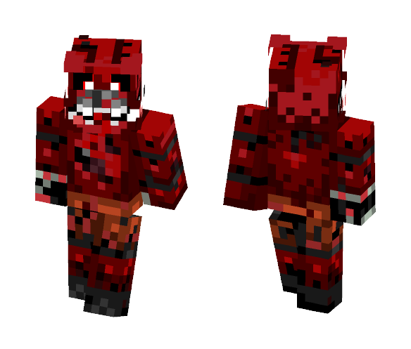 FNaF 4 Nightmare Foxy - Other Minecraft Skins - image 1