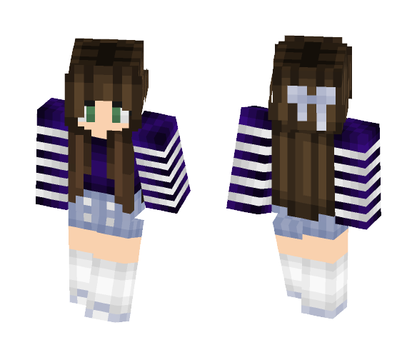 Inspired by Galactical - Female Minecraft Skins - image 1