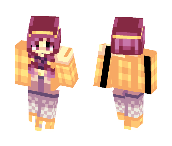 Bloody sunrises - Female Minecraft Skins - image 1