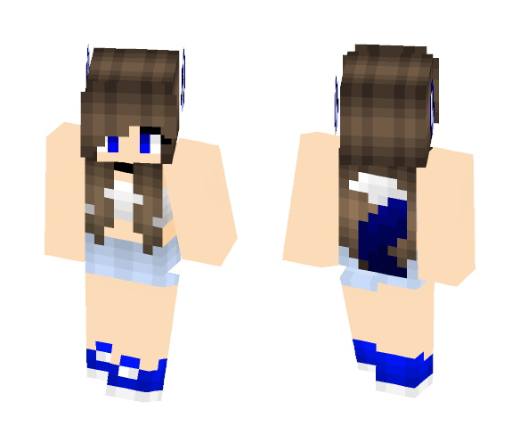 werewolf girl casual - Girl Minecraft Skins - image 1