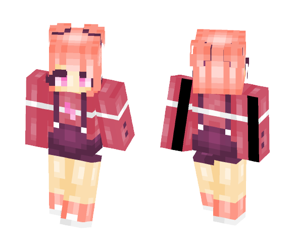 Maroon Fruits - Female Minecraft Skins - image 1