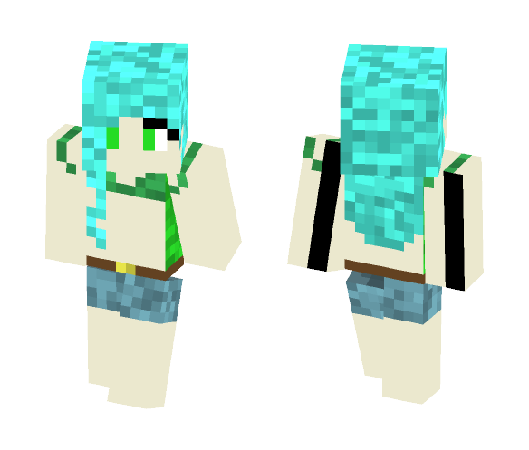 creeper girl - Girl Minecraft Skins - image 1