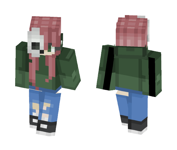 Masked Girl - Girl Minecraft Skins - image 1