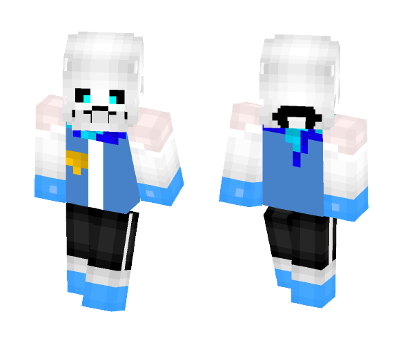 InvertedFate Sans - Male Minecraft Skins - image 1