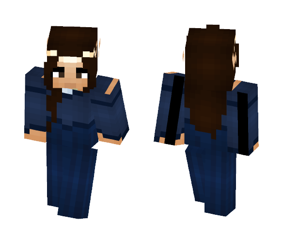 Indigo Princess [LoTC] [✗] - Female Minecraft Skins - image 1