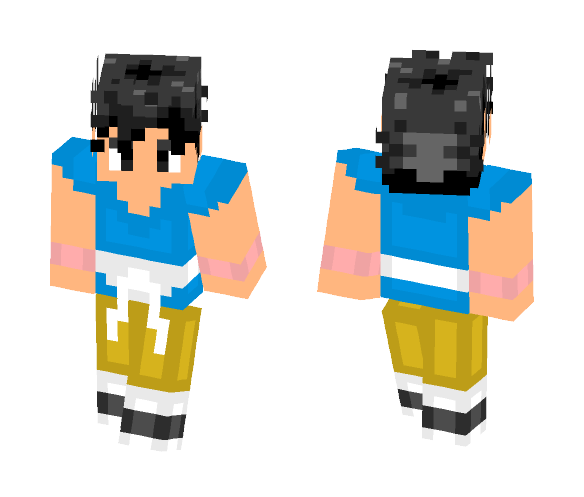 Goku (GT) - Male Minecraft Skins - image 1