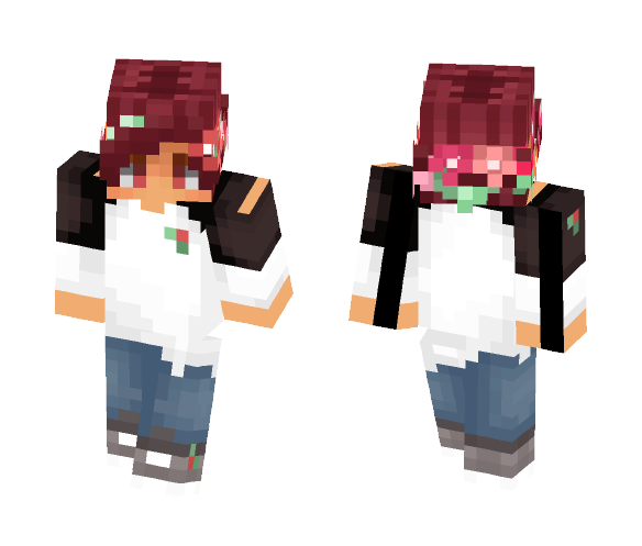 Blooming in the dark forest~ - Male Minecraft Skins - image 1