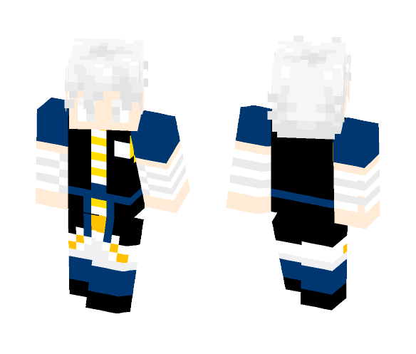 Super Saiyan Light Fonko - Male Minecraft Skins - image 1