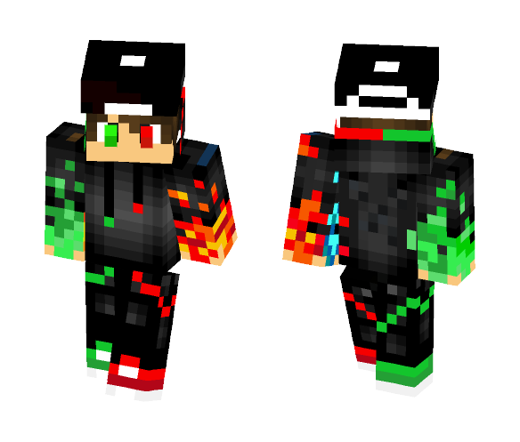Awesome Elemental Kid - Male Minecraft Skins - image 1