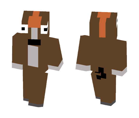 Download Free justinwenzy's Horsehead Skin for Minecraft image 1 justinwenzy's Horsehead - Male Minecraft Skins - image 1