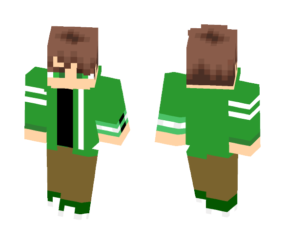 Ben Tennyson (Jacket Omniverse) - Male Minecraft Skins - image 1