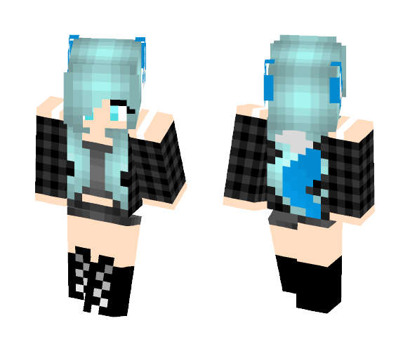 Katelyn as a Werewolf - Female Minecraft Skins - image 1