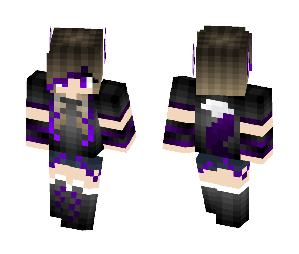 Werewolf girl - Girl Minecraft Skins - image 1