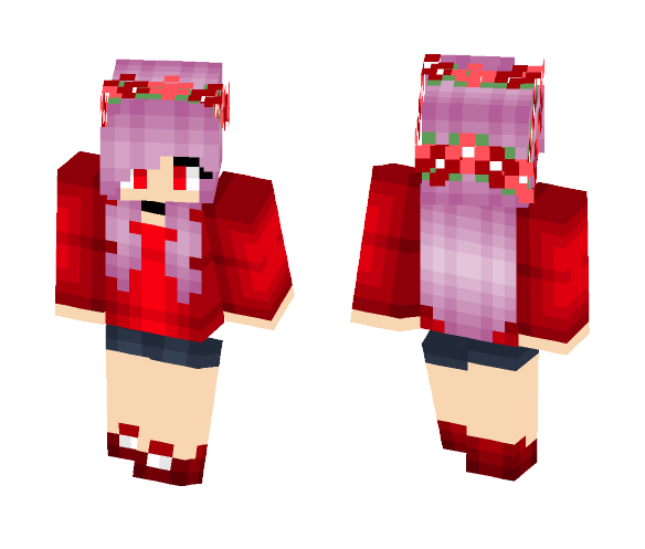 Flower crown - Flower Crown Minecraft Skins - image 1