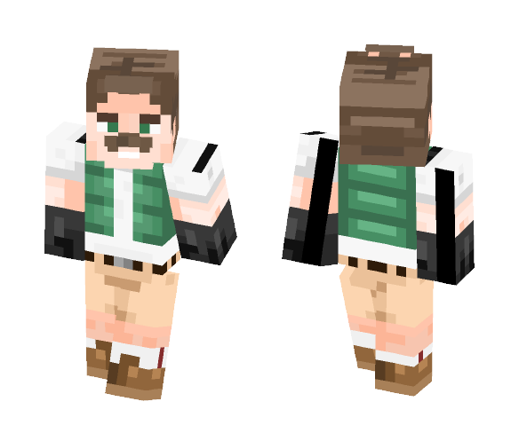Carlos the Gardener - Male Minecraft Skins - image 1