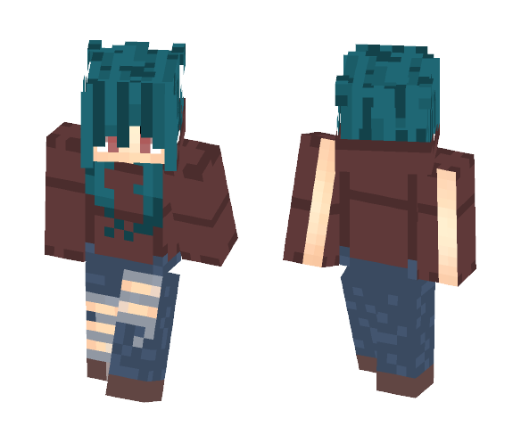 Teal????? - Male Minecraft Skins - image 1