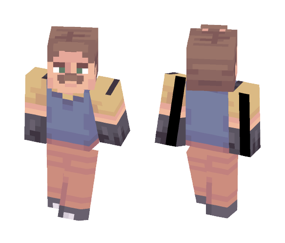 Hello Neighbor! - Male Minecraft Skins - image 1