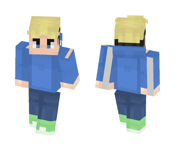 The wolf, it... it's human?! - Male Minecraft Skins - image 1