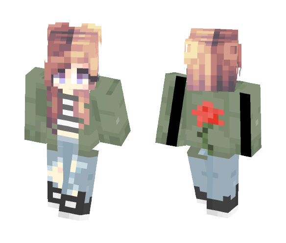 So Aesthetic Vibes - Female Minecraft Skins - image 1