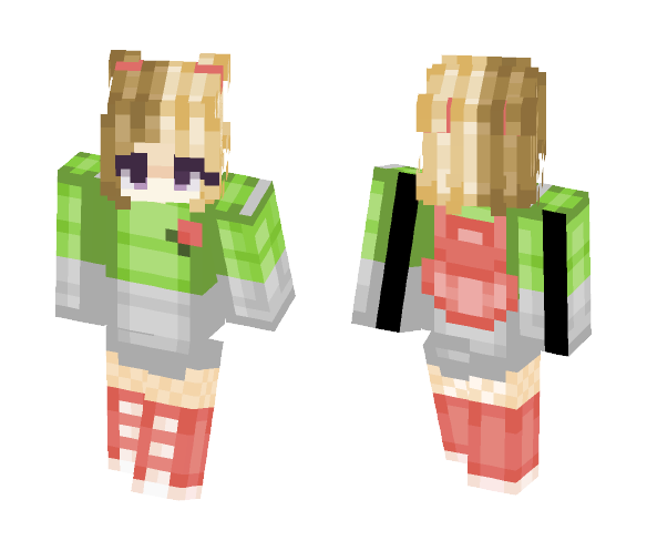 close open rinse & repeat| - Female Minecraft Skins - image 1