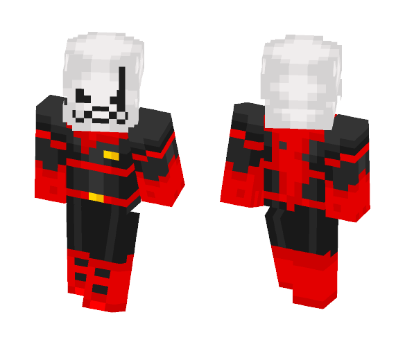 Papyrus Underfell - Male Minecraft Skins - image 1