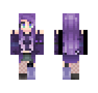 Purple Garden -IISavageDreamzII - Female Minecraft Skins - image 2