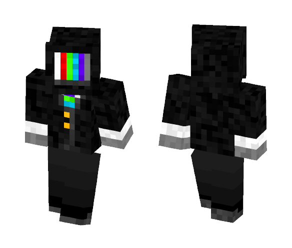 Tv Man - Male Minecraft Skins - image 1