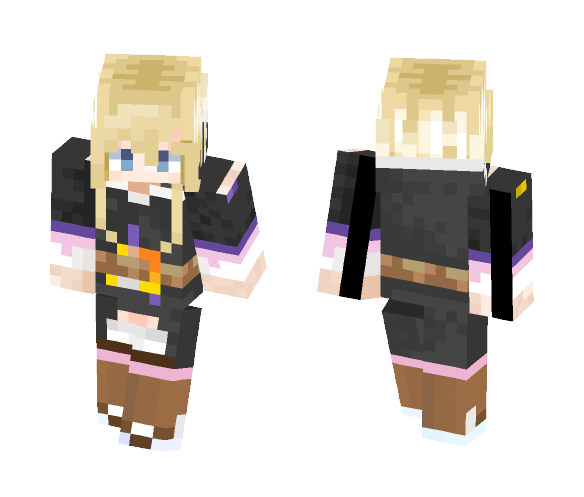 Download Free Zero Skin for Minecraft image 1 Zero - Female Minecraft Skins - image 1
