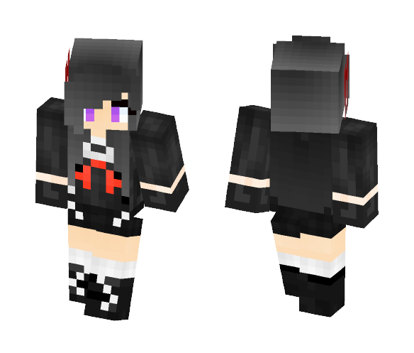 Anime School Girl - Anime Minecraft Skins - image 1