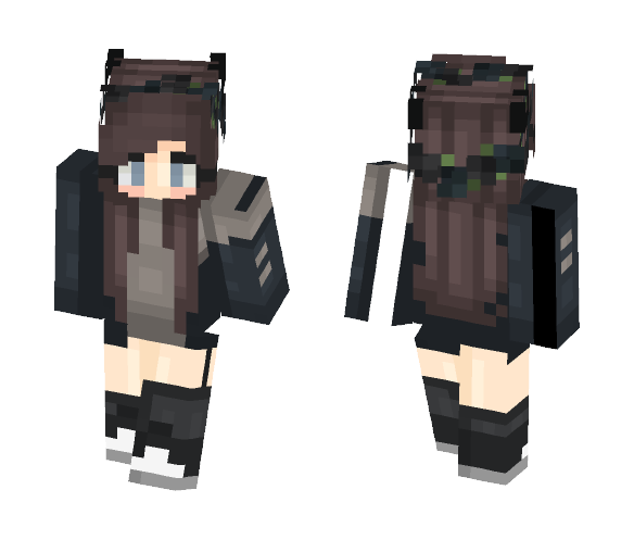 Wake up alone - Female Minecraft Skins - image 1
