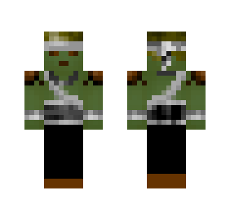 Zombie Warrior - Male Minecraft Skins - image 2