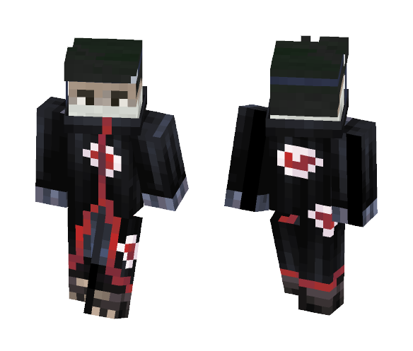 Zabuza Akatsuki - Male Minecraft Skins - image 1