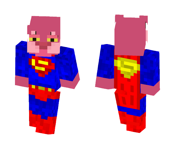 pink panther super hero - Male Minecraft Skins - image 1