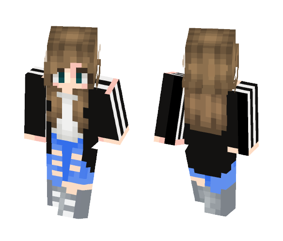 Sporty Weather - Female Minecraft Skins - image 1