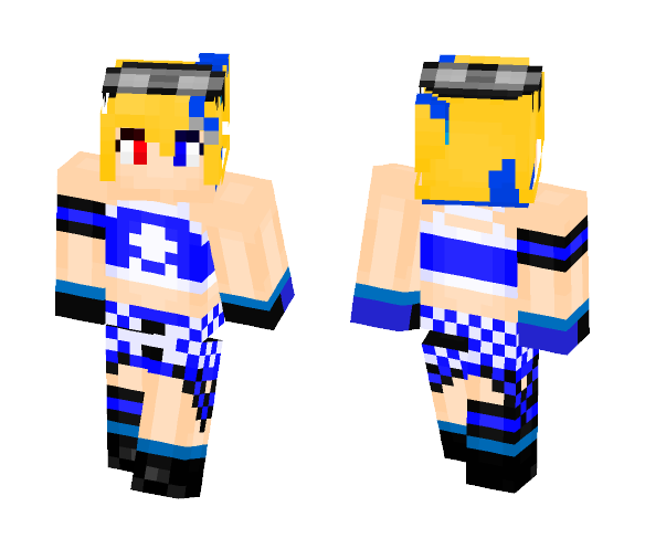 Burning Stone {Rin Kagamine} - Female Minecraft Skins - image 1