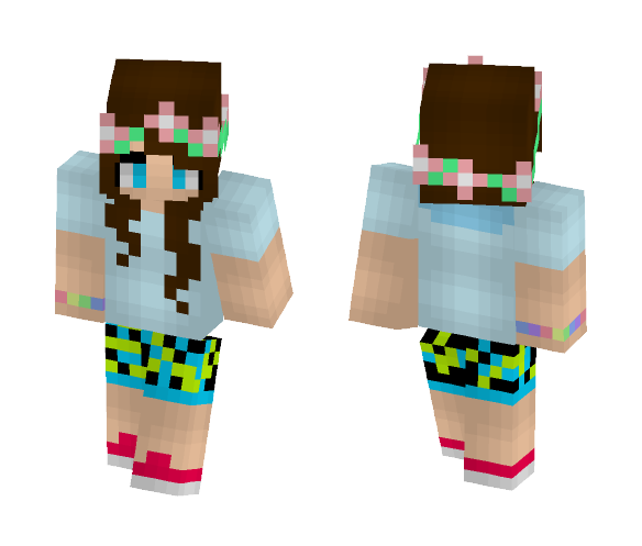 Summertime! - Female Minecraft Skins - image 1