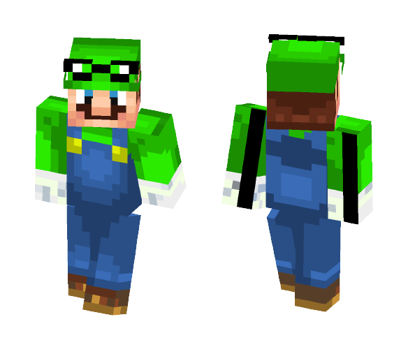 Super Mario Odyssey Luigi - Male Minecraft Skins - image 1