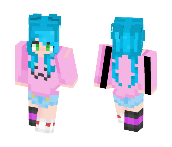 it's a remake! - Female Minecraft Skins - image 1