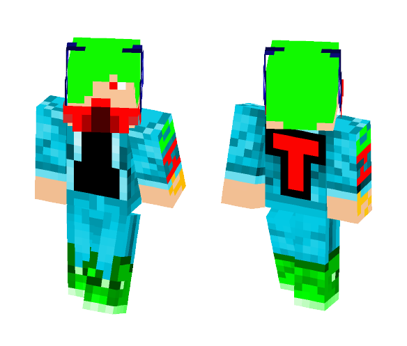 JND x Temmies Skin - Male Minecraft Skins - image 1