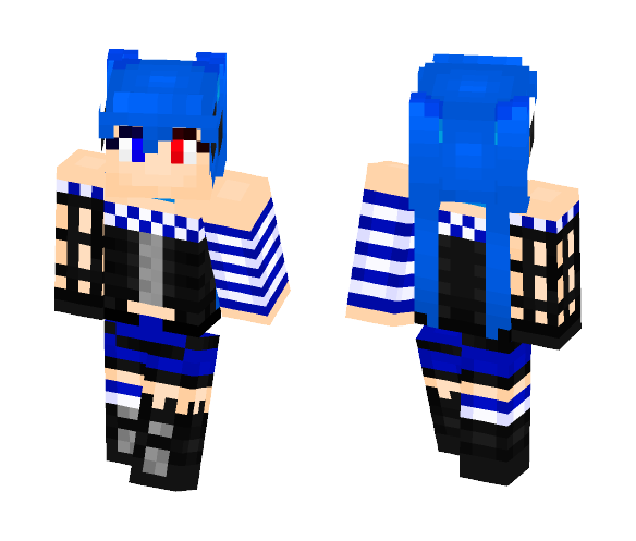 Rocking Stone {Hastune Miku} - Female Minecraft Skins - image 1