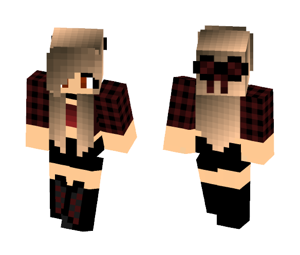 Evil Girl 2 (Majin Girls sister) - Girl Minecraft Skins - image 1