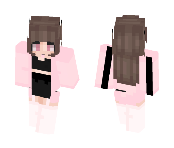 Pastel night out~ - Female Minecraft Skins - image 1