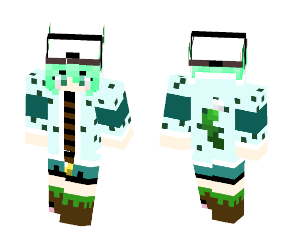 Minto Chip Gamer - Female Minecraft Skins - image 1