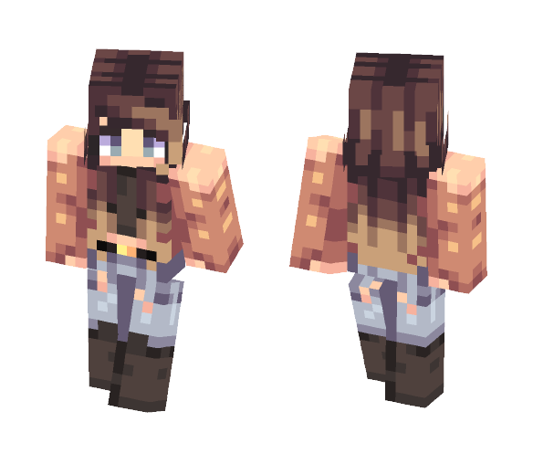 Plot Twist // Fawkesy - Female Minecraft Skins - image 1